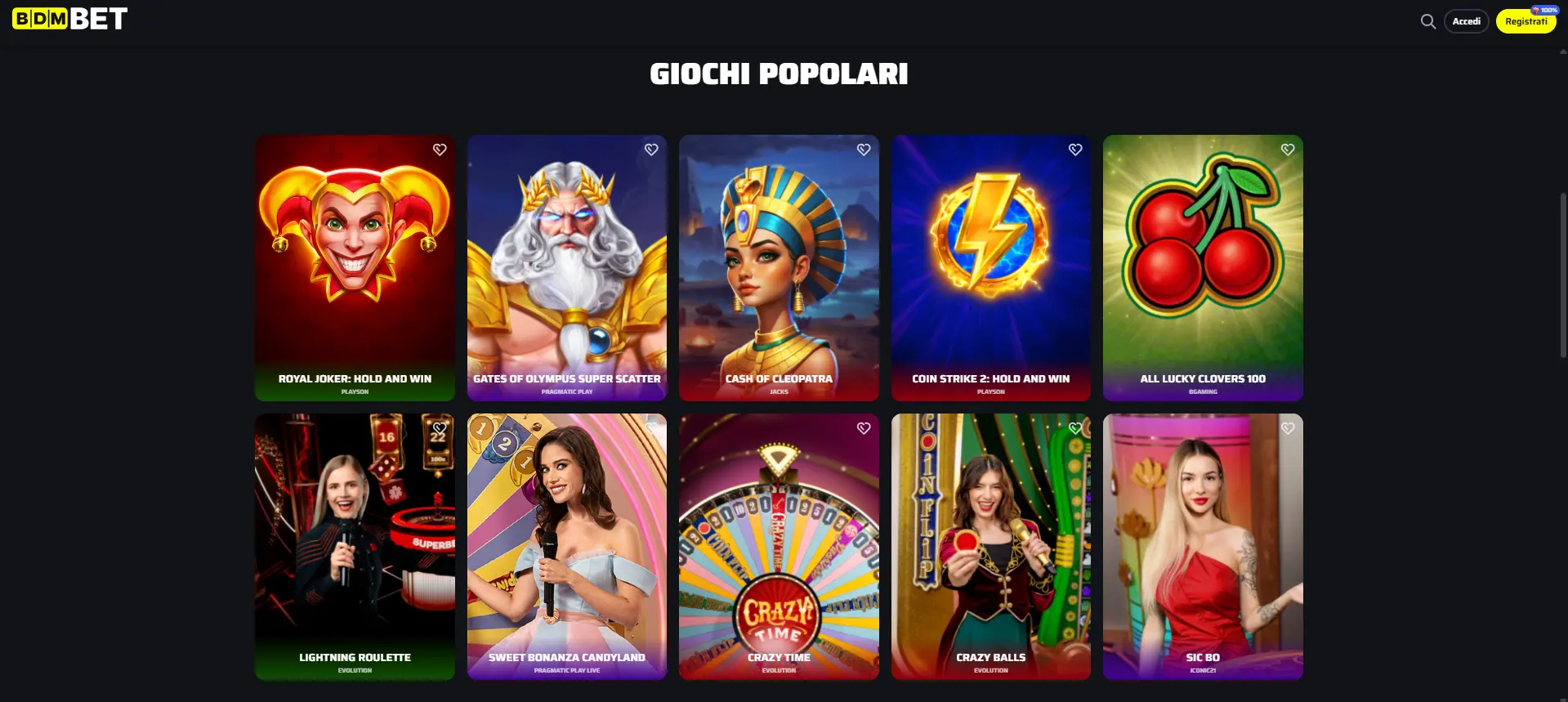 Slot popolari